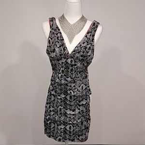 City Studio  Double V Dress